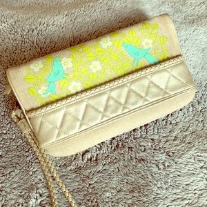 Vera Bradley Fold-Over Wristlet
